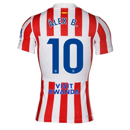 Stroje piłkarskie Atletico Madrid Alex Baena #10 Koszulka Podstawowej 2025-26 Krótki Rękaw